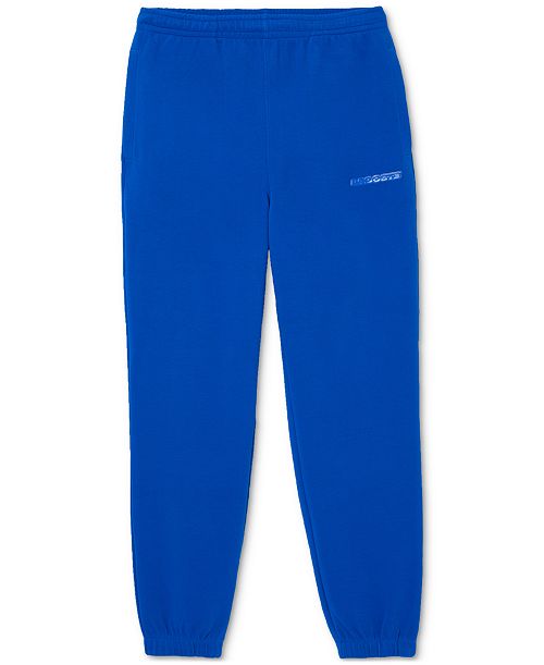 Lacoste Men's Double Face Adjustable Joggers Men's Fashion & Accessories