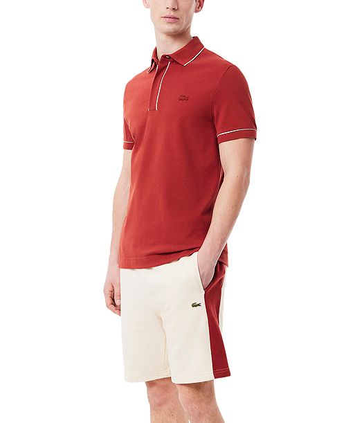 Lacoste Men's Regular-Fit Colorblocked Logo Shorts Men's Fashion & Accessories