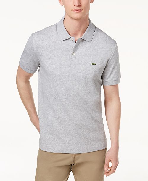 Lacoste Men’s Regular Fit Soft Touch Short Sleeve Polo Men's Fashion & Accessories