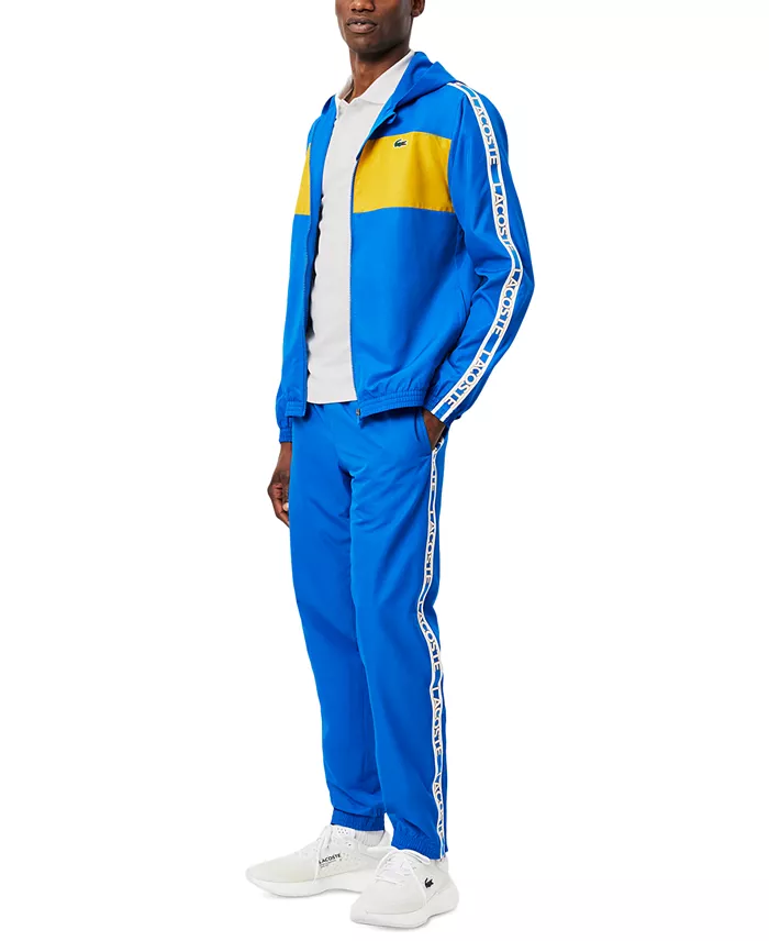 Lacoste Men's Regular-Fit Ultra Dry Moisture-Wicking Logo-Print Polo Shirt Men's Fashion & Accessories