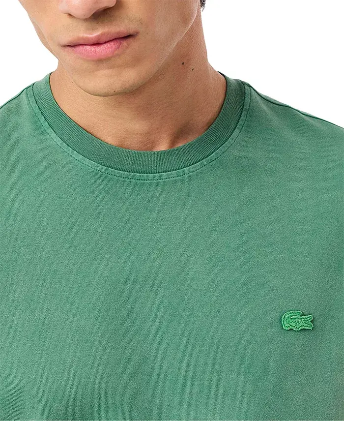Lacoste Men's Regular-Fit Washed T-Shirt Men's Fashion & Accessories
