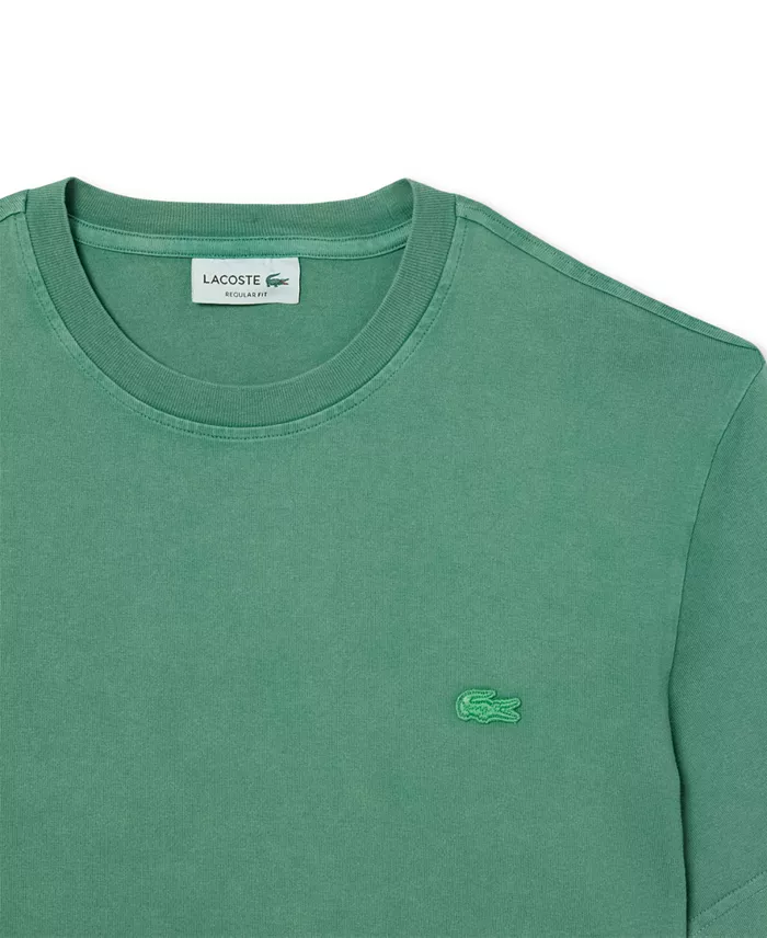 Lacoste Men's Regular-Fit Washed T-Shirt Men's Fashion & Accessories