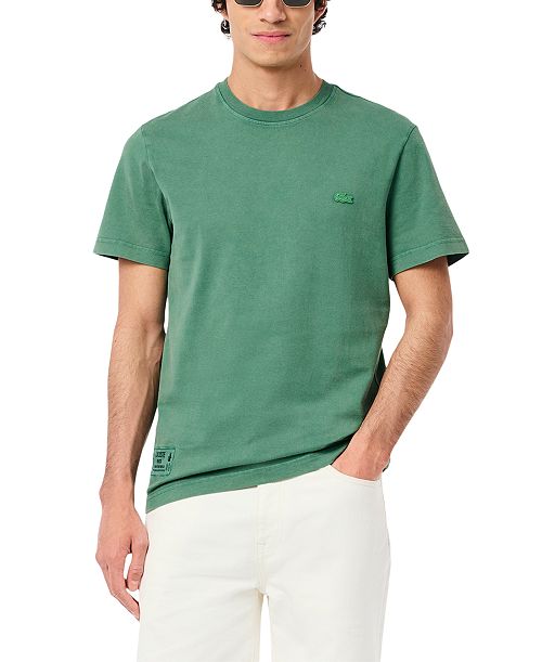 Lacoste Men's Regular-Fit Washed T-Shirt Men's Fashion & Accessories
