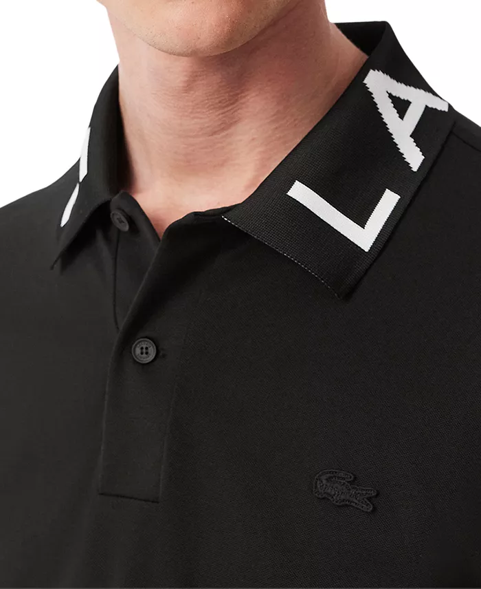 Lacoste Men's Slim-Fit Logo Collar Polo Shirt Men's Fashion & Accessories