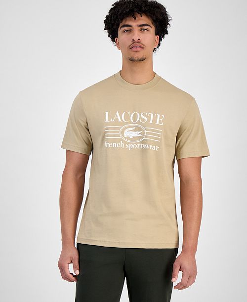 Lacoste Men's Sportswear Logo T-Shirt Men's Fashion & Accessories