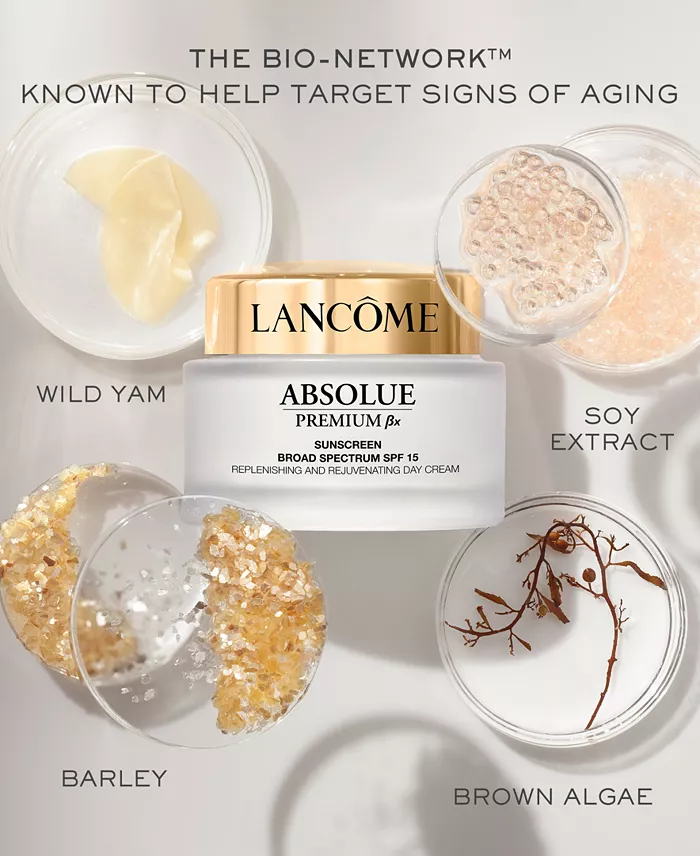 Lancôme Absolue Premium Bx SPF 15 Moisturizer Cream And Sunscreen Lotion 2.6 Oz. Beauty