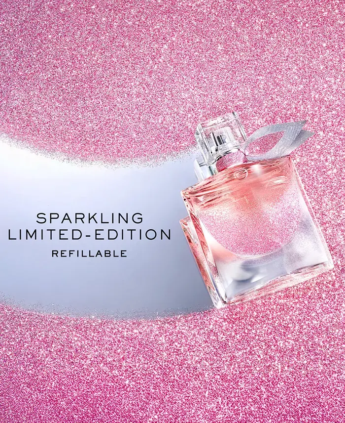 Lancôme La Vie Est Belle Eau De Parfum Refillable Sparkling Limited Edition 1.7 Oz. Beauty