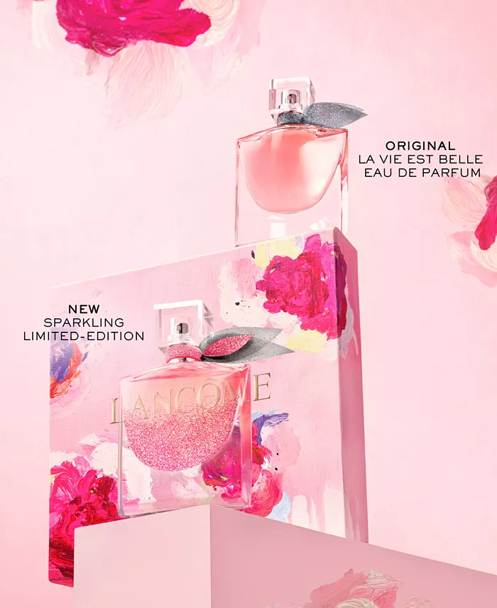Lancôme La Vie Est Belle Eau De Parfum Refillable Sparkling Limited Edition 1.7 Oz. Beauty