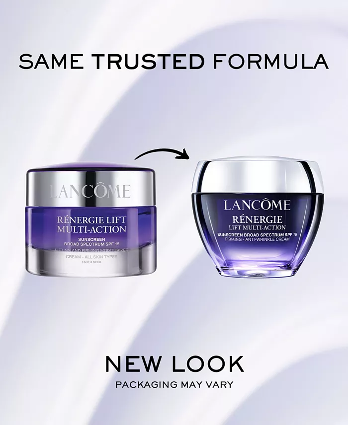 Lancôme Rénergie Lift Multi-Action Day Cream SPF 15 Anti-Aging Moisturizer 2.6 Oz. Beauty
