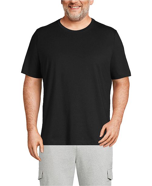 Lands' End Big & Tall Super-T Short Sleeve T-Shirt Men's Fashion & Accessories