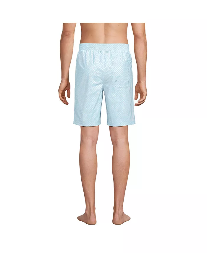 Lands' End Men's 9" Volley Hydroliner Swim Trunks Men's Fashion & Accessories