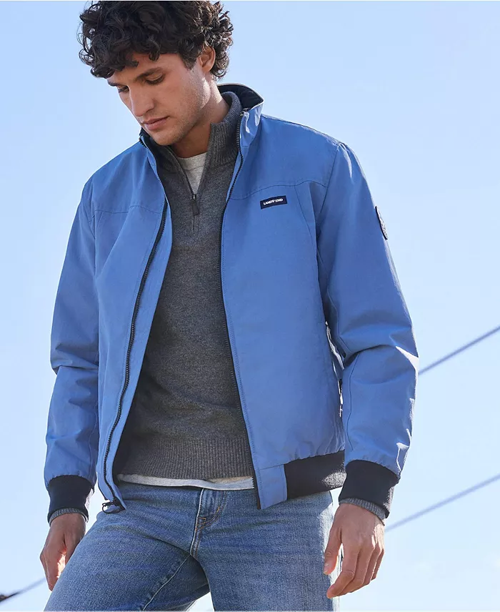 Lands' End Men's Fine Gauge Quarter Zip Men's Fashion & Accessories