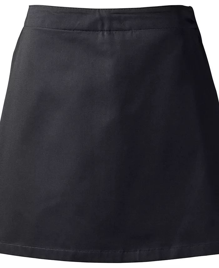 Lands' End Women's Blend Chino Skort Above Knee Women's Fashion Shoes & Accessories