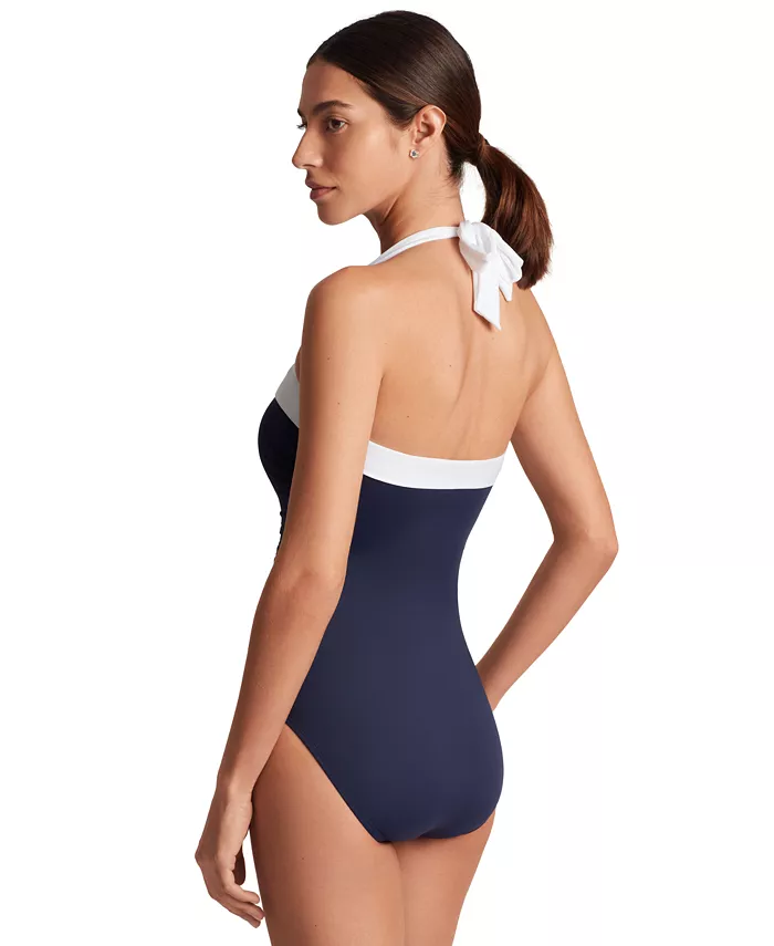 Lauren Ralph Lauren Bel Air One-Piece Swimsuit Women's Fashion Shoes & Accessories