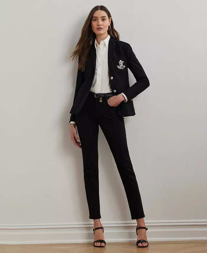 Lauren Ralph Lauren Bullion Jacquard Blazer Women's Fashion Shoes & Accessories