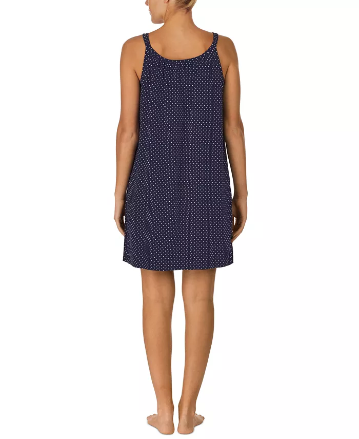 Lauren Ralph Lauren Cotton Knit Double-Strap Nightgown Women's Fashion Shoes & Accessories