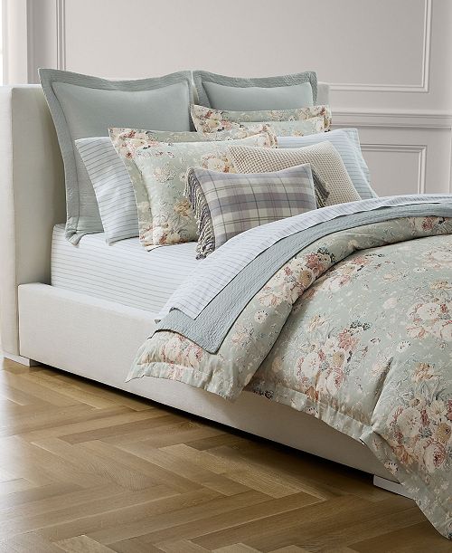Lauren Ralph Lauren Gwynne Floral 3-Pc. Comforter Set King Bed & Bath