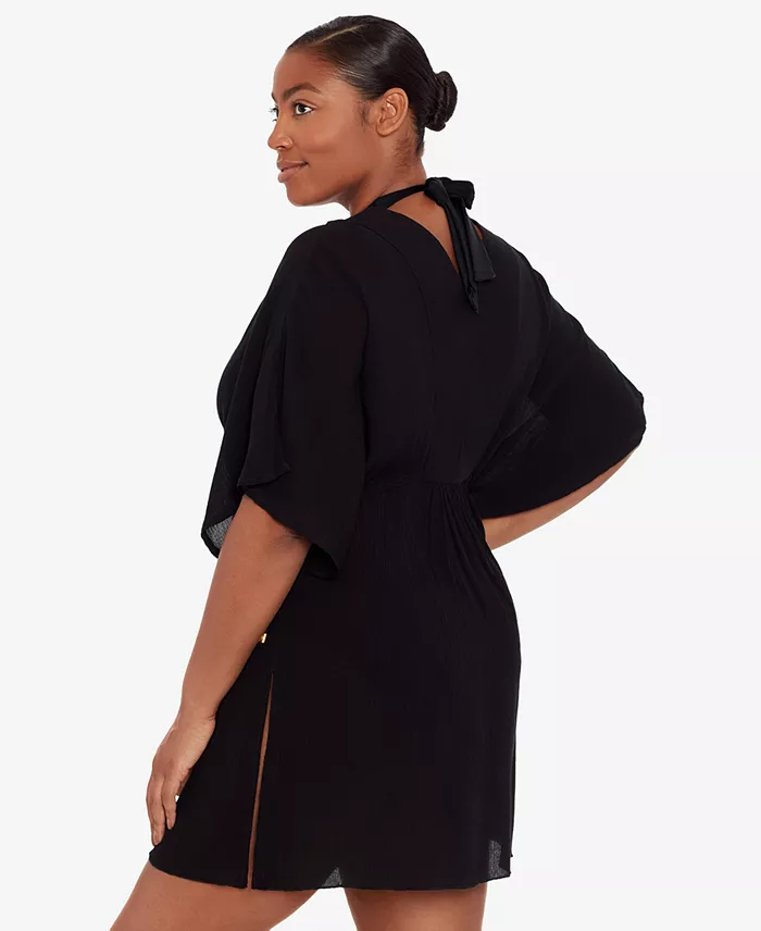 Lauren Ralph Lauren Lauren By Ralph Lauren Crinkle Rayon Tunic Women's Fashion Shoes & Accessories