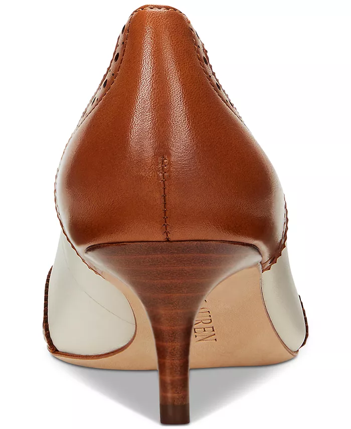Lauren Ralph Lauren Women's Adrienne Pointed-Toe Pumps Women's Fashion Shoes & Accessories
