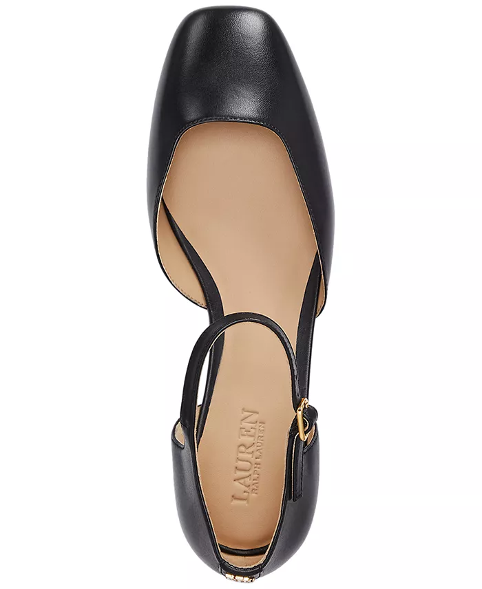 Lauren Ralph Lauren Women's Emellie Mary Jane Flats Women's Fashion Shoes & Accessories