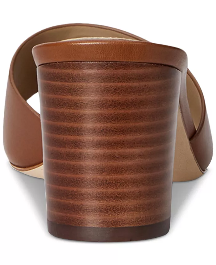 Lauren Ralph Lauren Women's Everly Block-Heel Dress Sandals Women's Fashion Shoes & Accessories