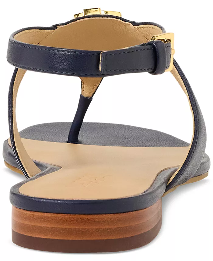 Lauren Ralph Lauren Women's Everly Thong Flat Sandals Women's Fashion Shoes & Accessories