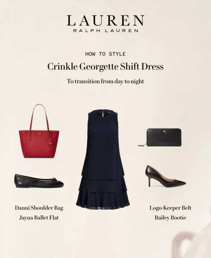 Lauren Ralph Lauren Women's Full-Grain Leather Large Zip Continental Wallet Handbags Purses & Accessories