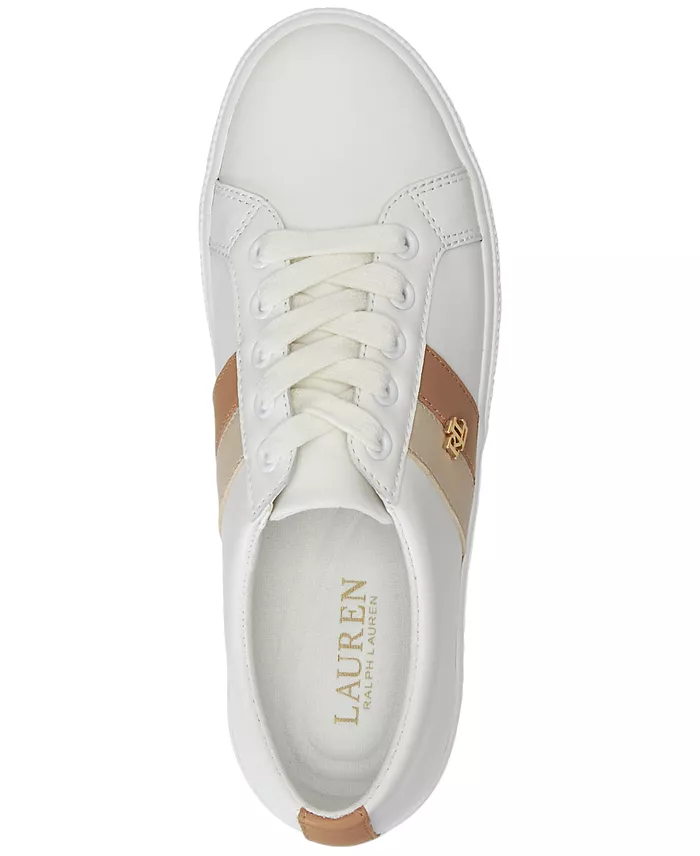 Lauren Ralph Lauren Women's Janson Sneakers Women's Fashion Shoes & Accessories