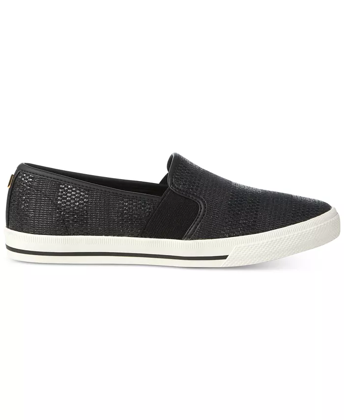 Lauren Ralph Lauren Women's Jinny Slip-On Sneakers Women's Fashion Shoes & Accessories
