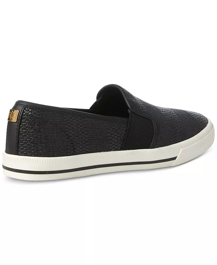Lauren Ralph Lauren Women's Jinny Slip-On Sneakers Women's Fashion Shoes & Accessories