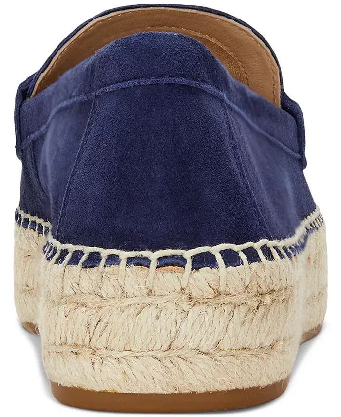 Lauren Ralph Lauren Women's Luize Espadrille Loafer Flats Women's Fashion Shoes & Accessories