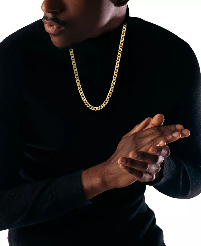 LEGACY For MEN By Simone I. Smith Men's Flat Curb Link 24" Chain Necklace Jewelry & Watches