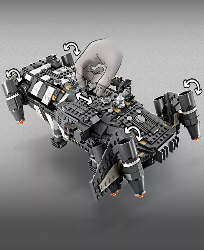 LEGO® Star Wars: Skeleton Crew The Onyx Cinder Building Toy Set 75374 1325 Pieces All Toys