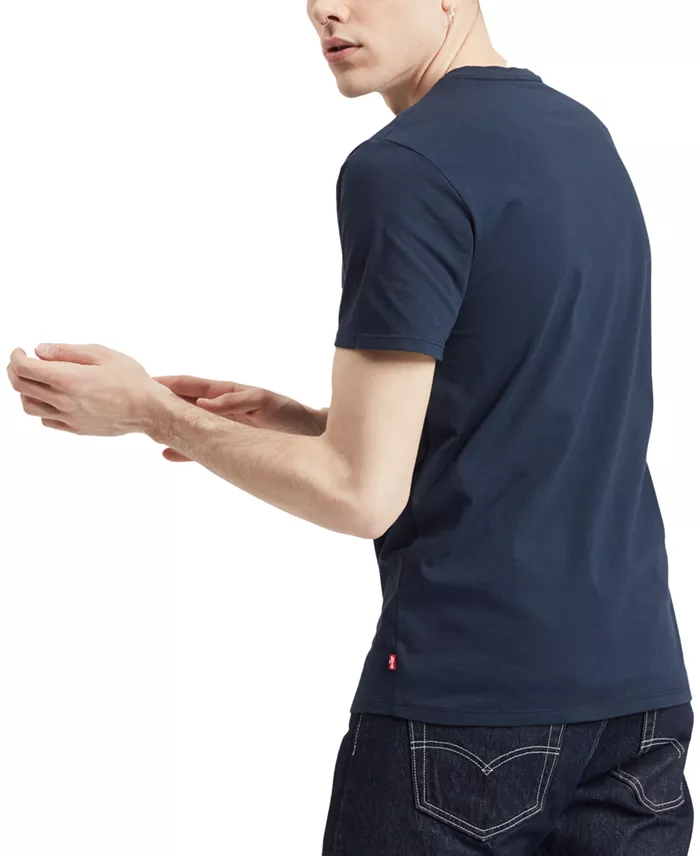 Levi's Men's 2-Horse Graphic Regular Fit Crewneck T-shirt Men's Fashion & Accessories