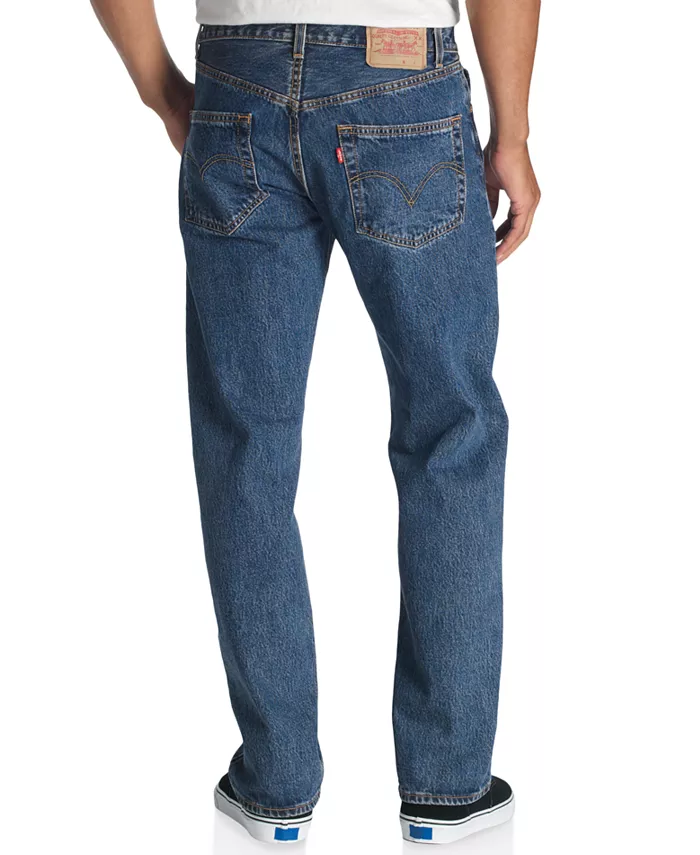 Levi's Men's 501® Original Fit Button Fly Non-Stretch Jeans Men's Fashion & Accessories