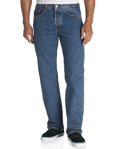 Levi's Men's 501® Original Fit Button Fly Non-Stretch Jeans Men's Fashion & Accessories