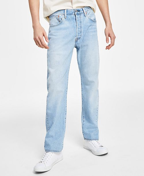 Levi's Men's 501® Original Fit Button Fly Stretch Jeans Men's Fashion & Accessories