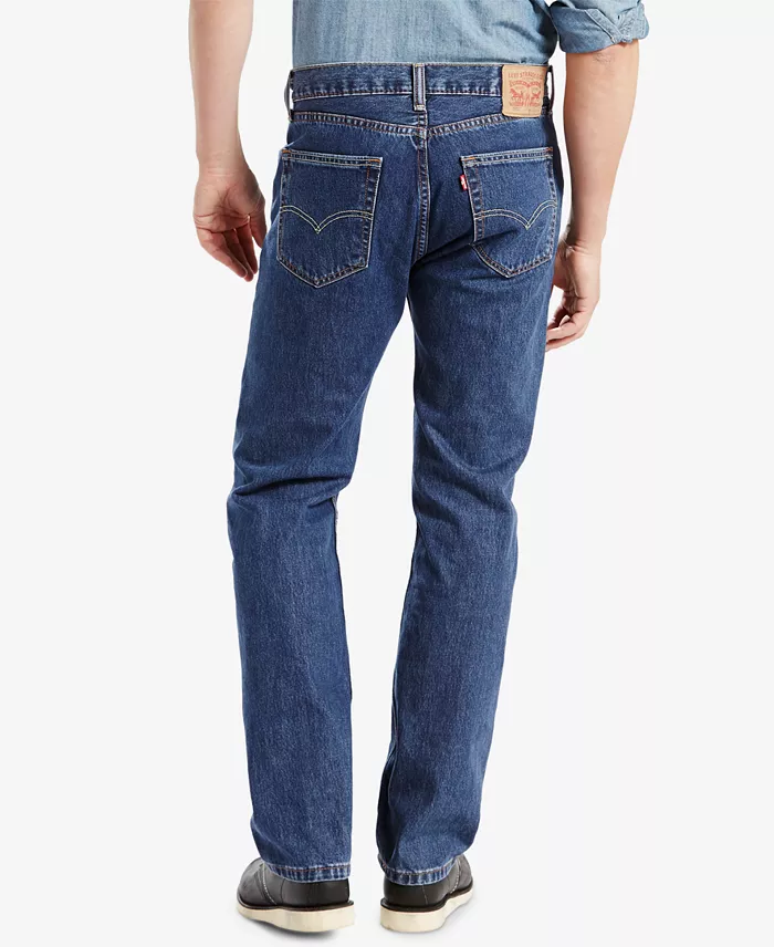 Levi's Men's 505™ Regular Fit Non-Stretch Jeans Men's Fashion & Accessories