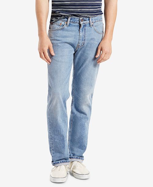 Levi's Men's 505™ Regular Fit Stretch Jeans Men's Fashion & Accessories