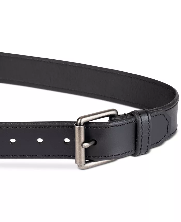 Levi's Men's Beveled-Edge Leather Belt Men's Fashion & Accessories