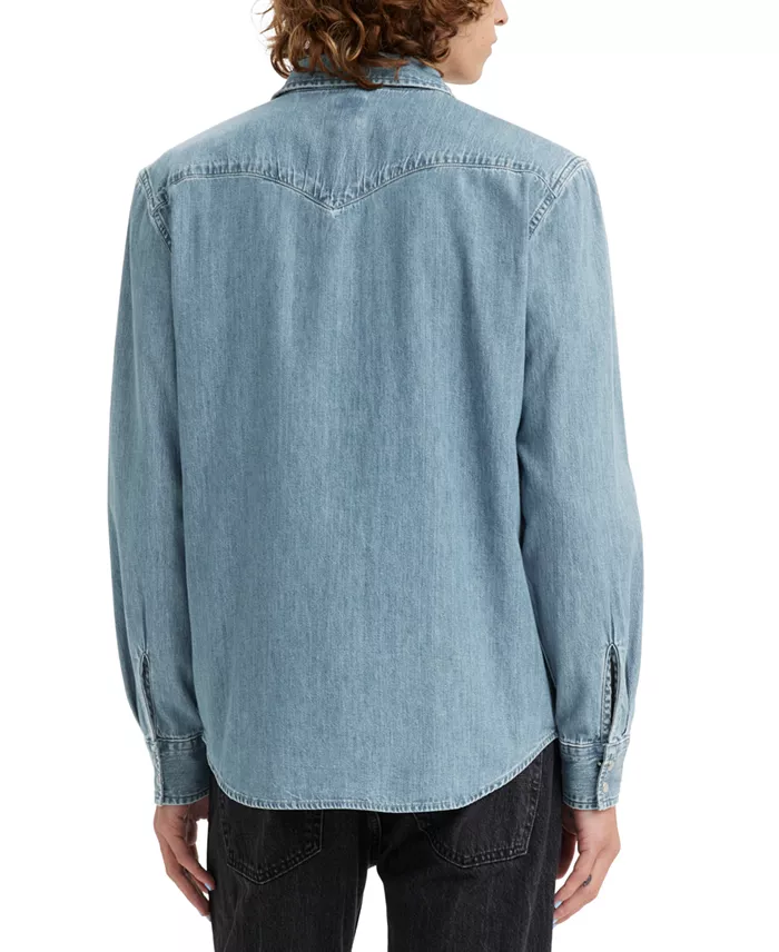 Levi's Men's Classic Standard Fit Western Shirt Men's Fashion & Accessories