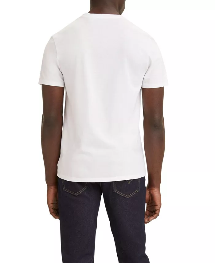 Levi's Men's Graphic Logo Batwing Short Sleeve T-shirt Men's Fashion & Accessories