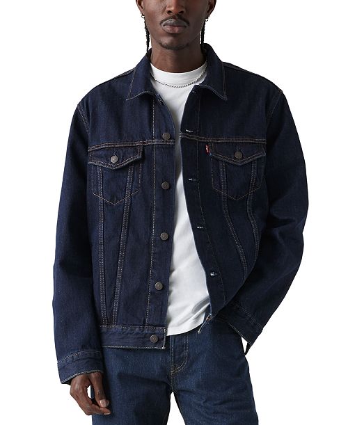 Levi's Men's Regular Fit Non-Stretch Denim Trucker Jacket Men's Fashion & Accessories