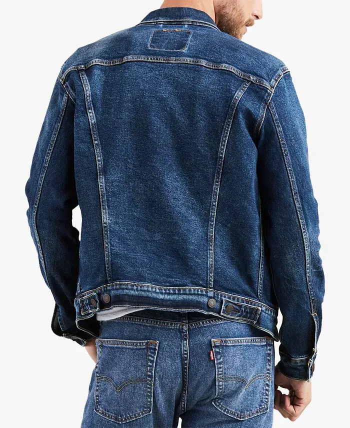 Levi's Men's Regular Fit Stretch Denim Trucker Jacket Men's Fashion & Accessories