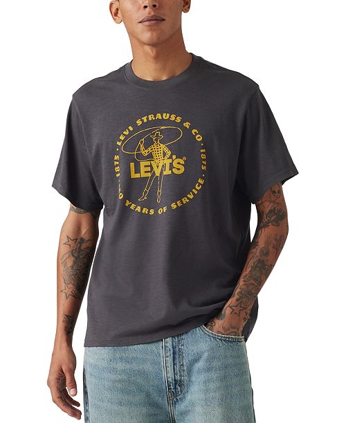 Levi's Men's Relaxed-Fit Logo Graphic T-Shirts Men's Fashion & Accessories
