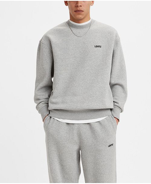 Levi's Men's Seasonal Crewneck Relaxed Fit Sweatshirt Men's Fashion & Accessories