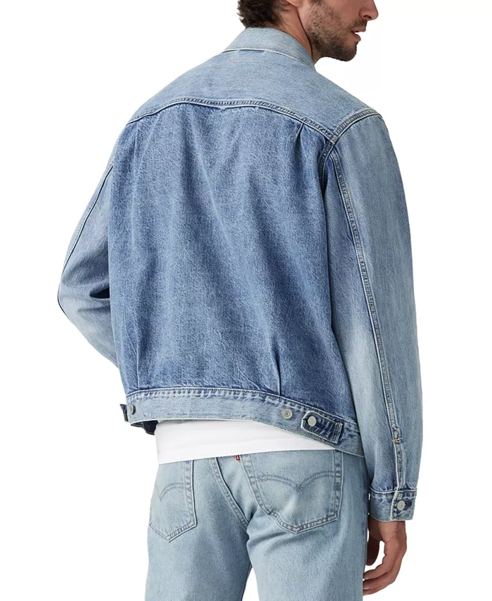 Levi's Men's Type II Relaxed-Fit Denim Trucker Jacket Men's Fashion & Accessories