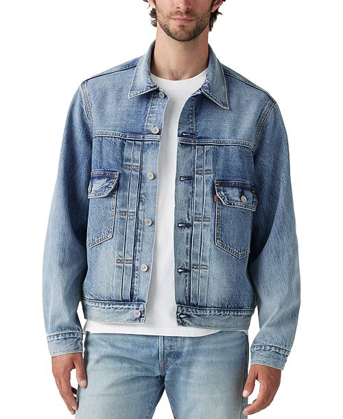 Levi's Men's Type II Relaxed-Fit Denim Trucker Jacket Men's Fashion & Accessories
