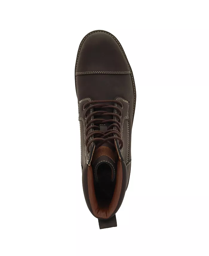 Levi's Men's Wyatt Faux Leather Lace-Up Boots Men's Shoes