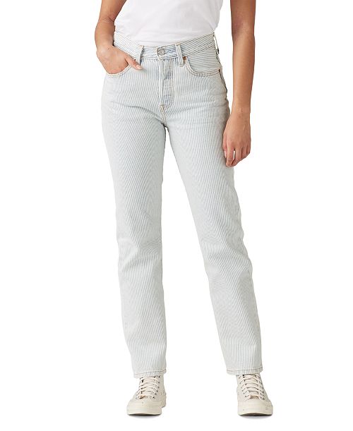 Levi's Women's 501 Original-Fit Straight-Leg Jeans Women's Fashion Shoes & Accessories